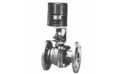 电动铸钢法兰球阀