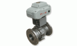 电动两通法兰球阀